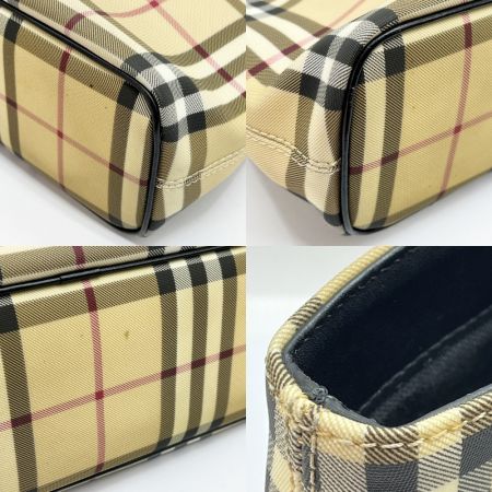  BURBERRY バーバリー バッグ ハンドバッグ　ノバチェック ブラウン