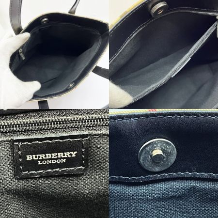  BURBERRY バーバリー バッグ ハンドバッグ　ノバチェック ブラウン