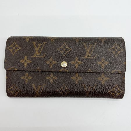  LOUIS VUITTON ルイヴィトン 長財布 モノグラム ポルトフォイユ・サラ M61734