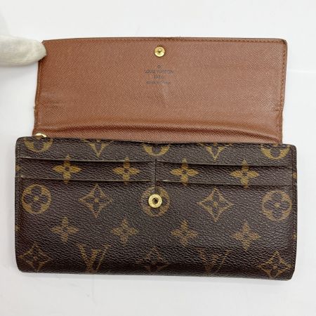  LOUIS VUITTON ルイヴィトン 長財布 モノグラム ポルトフォイユ・サラ M61734