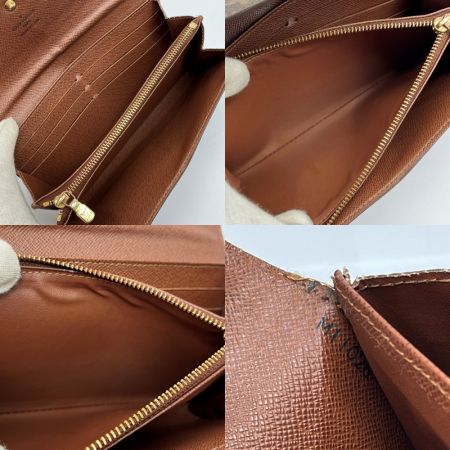  LOUIS VUITTON ルイヴィトン 長財布 モノグラム ポルトフォイユ・サラ M61734