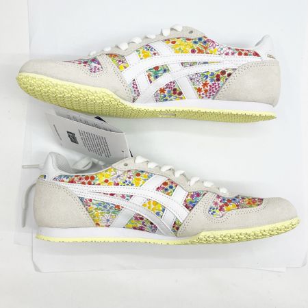  Onitsuka Tiger オニツカタイガー スニーカー ローカット 花柄 1183b919-100 ホワイト