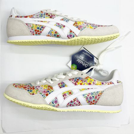  Onitsuka Tiger オニツカタイガー スニーカー ローカット 花柄 1183b919-100 ホワイト
