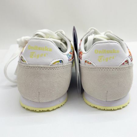  Onitsuka Tiger オニツカタイガー スニーカー ローカット 花柄 1183b919-100 ホワイト