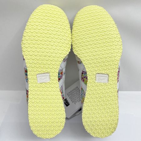  Onitsuka Tiger オニツカタイガー スニーカー ローカット 花柄 1183b919-100 ホワイト