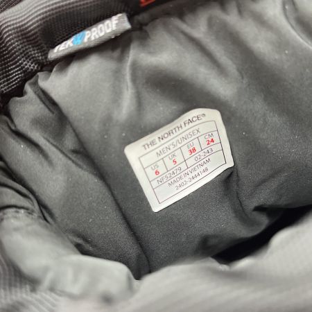  THE NORTH FACE ザノースフェイス ショートブーツ 24cm NF52479 ブラック