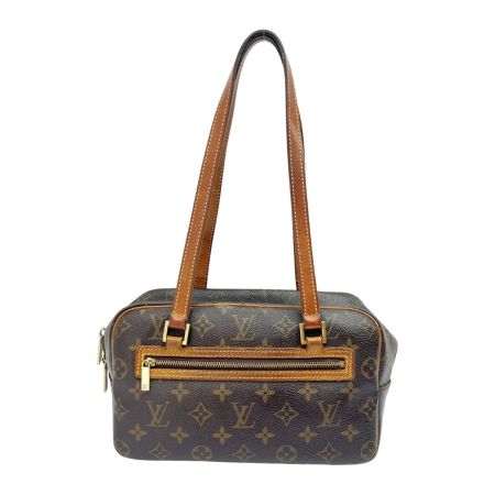  LOUIS VUITTON ルイヴィトン モノグラム シテMM バッグ ハンドバッグ M51182 ブラウン系