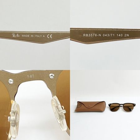  RAY-BAN レイバン RB3676-N サングラス  ケース付 ブラウン