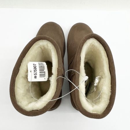  EMU エミュー ショートブーツ ムートンブーツ 23cm 箱付 レディース W11590 ブラウン