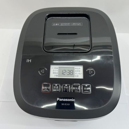  Panasonic パナソニック IH炊飯ジャー 炊飯器 2024年製 5.5合(1.0L) SR-FE101 ブラック