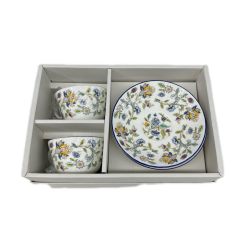 MINTON ミントン カップ&ソーサー 2Pセット ハドンホールブルー テーブルウェア 洋食器 箱付 Bランク