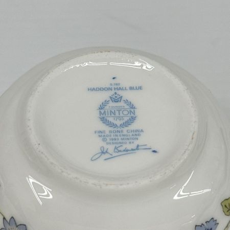 MINTON ミントン カップ&ソーサー 2Pセット ハドンホールブルー テーブルウェア 洋食器 箱付