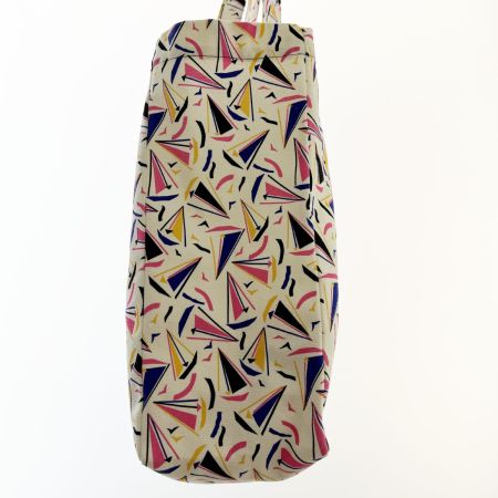  A.P.C アーペーセー トートバッグ デカトート ヨット柄 DANIELA TOTO ホワイト