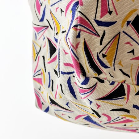  A.P.C アーペーセー トートバッグ デカトート ヨット柄 DANIELA TOTO ホワイト