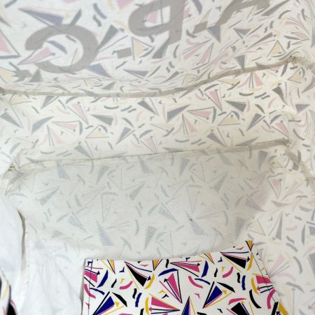  A.P.C アーペーセー トートバッグ デカトート ヨット柄 DANIELA TOTO ホワイト