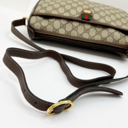  GUCCI グッチ バッグ ショルダーバッグ OLD GUCCI 内部劣化粉有 89.02.077