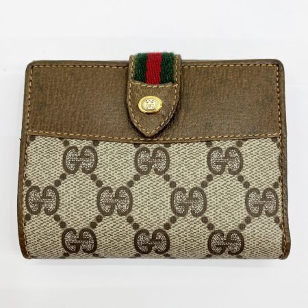  GUCCI グッチ OLD GUCCI 2つ折り財布 箱付  904－03－106 ブラウン