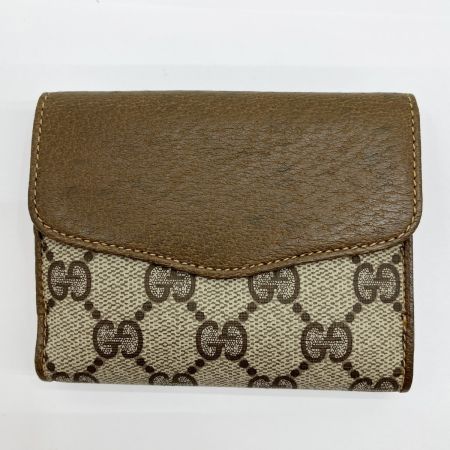  GUCCI グッチ OLD GUCCI 2つ折り財布 箱付  904－03－106 ブラウン