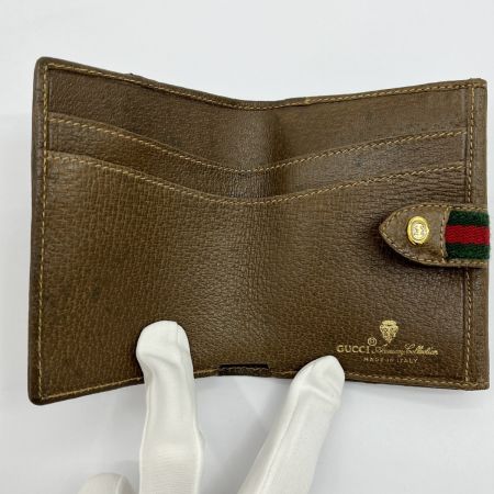  GUCCI グッチ OLD GUCCI 2つ折り財布 箱付  904－03－106 ブラウン
