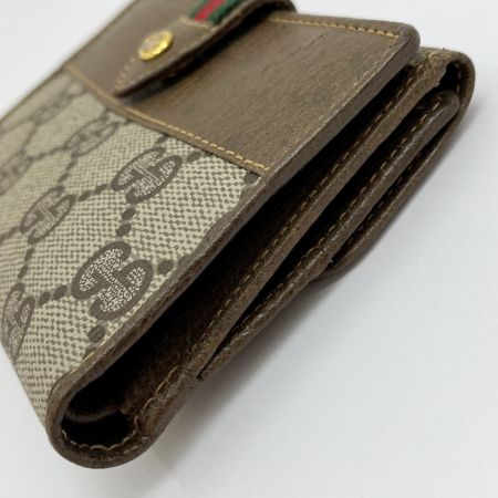  GUCCI グッチ OLD GUCCI 2つ折り財布 箱付  904－03－106 ブラウン