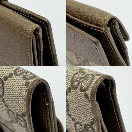  GUCCI グッチ OLD GUCCI 2つ折り財布 箱付  904－03－106 ブラウン