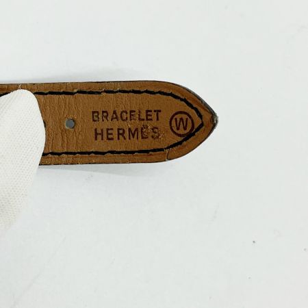  HERMES エルメス メドール 腕時計 レディース 595374 ゴールド x ホワイト x ブラック