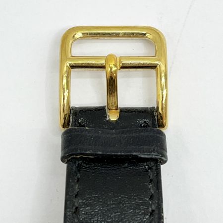  HERMES エルメス メドール 腕時計 レディース 595374 ゴールド x ホワイト x ブラック