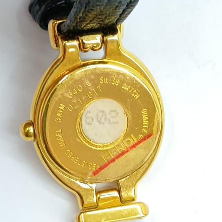 FENDI フェンディ 腕時計 レディース チェンジベルトウォッチ  640L ゴールド x ホワイト