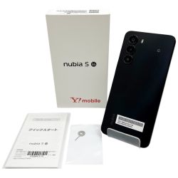 ◆◆ nubia S 5G スマートフォン  Y! mobile A403ZT ブラック Bランク