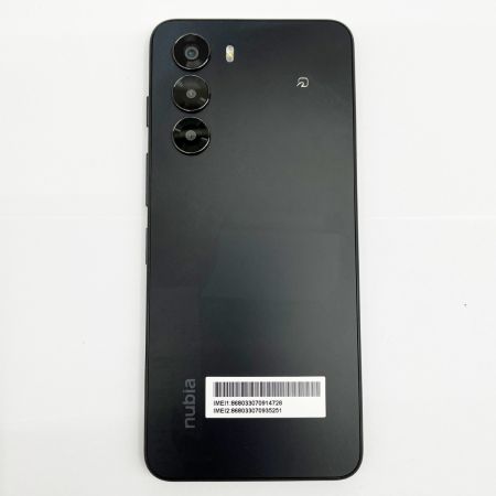  nubia S 5G スマートフォン  Y! mobile A403ZT ブラック