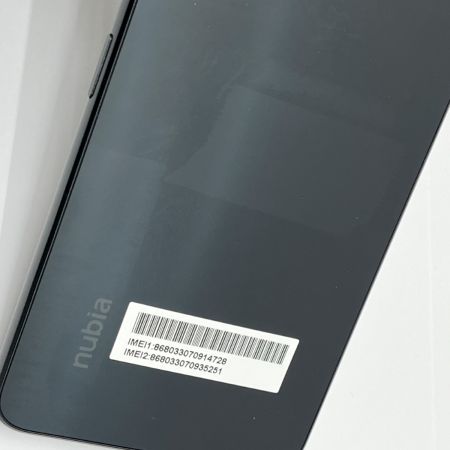  nubia S 5G スマートフォン  Y! mobile A403ZT ブラック