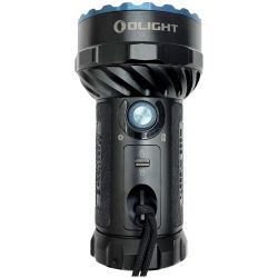 ◆◆ OLIGHT ライト 高輝度 懐中電灯 Marauder 2 14000ルーメン ブラック x ブルー Bランク
