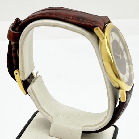  Burberrys バーバリーズ 腕時計 メンズ 稼働品 シェル 6000G ボルドー x ゴールド