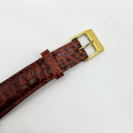  Burberrys バーバリーズ 腕時計 メンズ 稼働品 シェル 6000G ボルドー x ゴールド