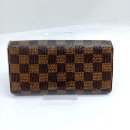  LOUIS VUITTON ルイヴィトン 長財布 ダミエ ポルトモネクレディ ca0095