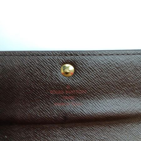  LOUIS VUITTON ルイヴィトン 長財布 ダミエ ポルトモネクレディ ca0095