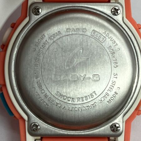  CASIO カシオ Baby-G 腕時計 クォーツ  ピンク 箱付 BGA-185