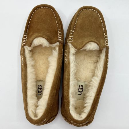  UGG アグ モカシン 24cm レディース 1106878 ブラウン