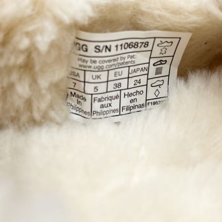  UGG アグ モカシン 24cm レディース 1106878 ブラウン