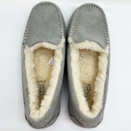  UGG アグ モカシン 25cm レディース 1106878 ライトグレー