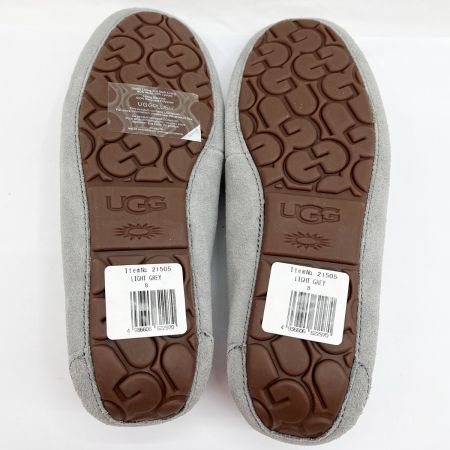  UGG アグ モカシン 25cm レディース 1106878 ライトグレー