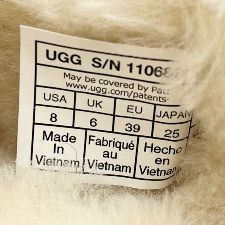  UGG アグ モカシン 25cm レディース 1106878 ライトグレー