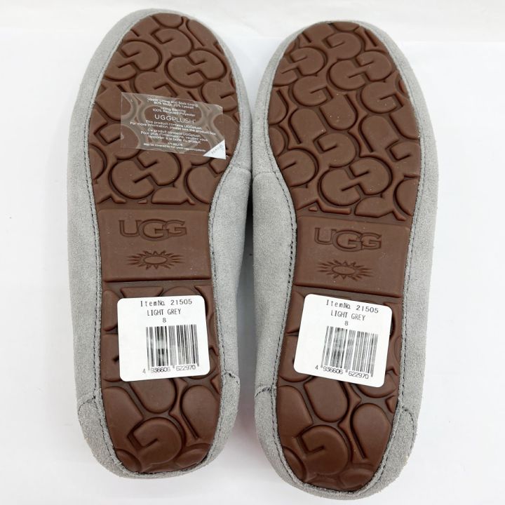 アグ モカシン グレー UGG アグ モカシン 新品 ライトグレー