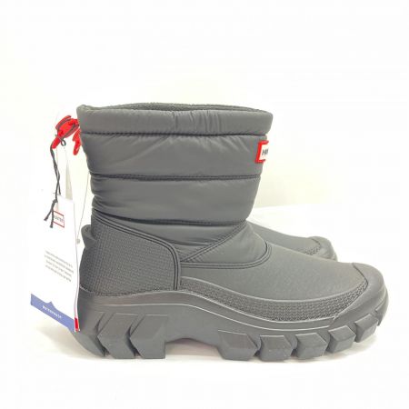  HUNTER ハンター ブーツ スノーブーツ ブラック US7 62291 ブラック 25cm