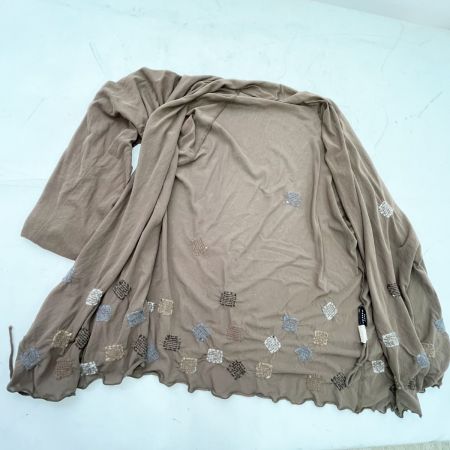  JURGEN LEHL ヨーガンレール カーディガン Mサイズ ブラウン系 レディース