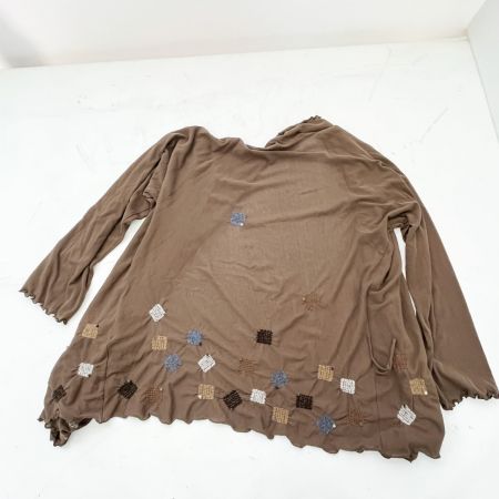  JURGEN LEHL ヨーガンレール カーディガン Mサイズ ブラウン系 レディース