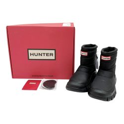 ◆◆ HUNTER ハンター スノーブーツ ウィンターブーツ 靴  62291 ブラック Aランク