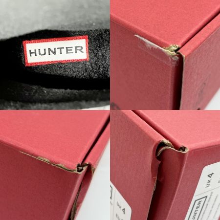  HUNTER ハンター ウィンターブーツ 24cm レディース 62291 ブラック