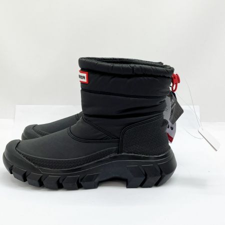  HUNTER ハンター ウィンターブーツ 24cm レディース 62291 ブラック