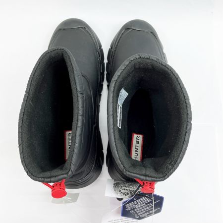  HUNTER ハンター ウィンターブーツ 25㎝ レディース 62291 ブラック